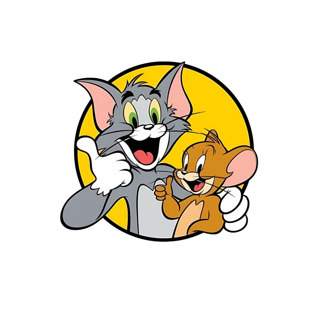 Tom and Jerry Sticker 2 | Classic Cartoon Sticker | StickerBD