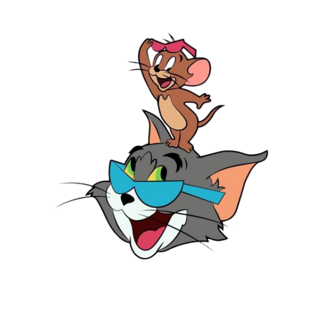 Tom and Jerry Sticker 4 | Classic Cartoon Sticker | StickerBD