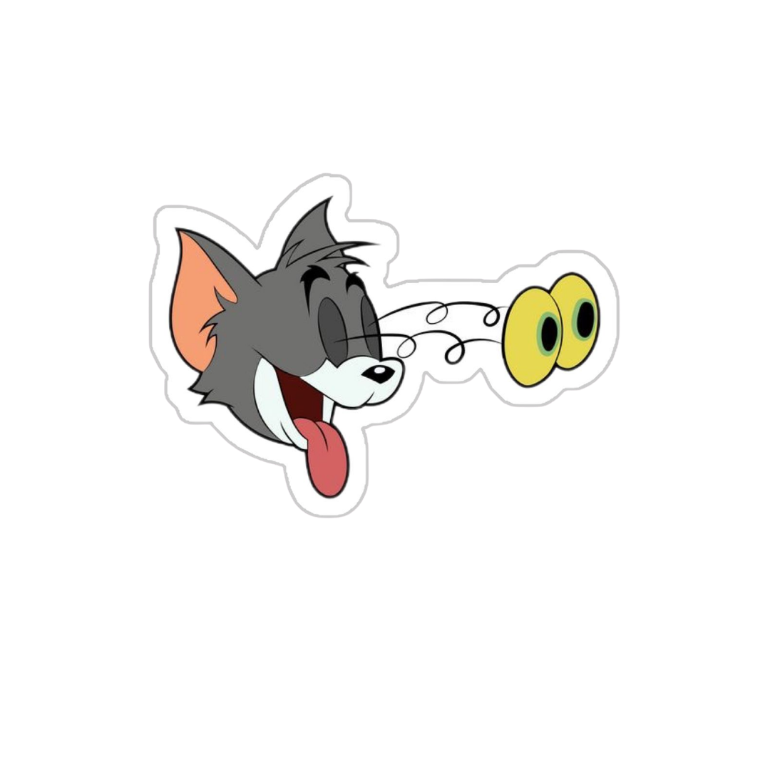 Tom and Jerry Sticker 6 | Classic Cartoon Sticker | StickerBD