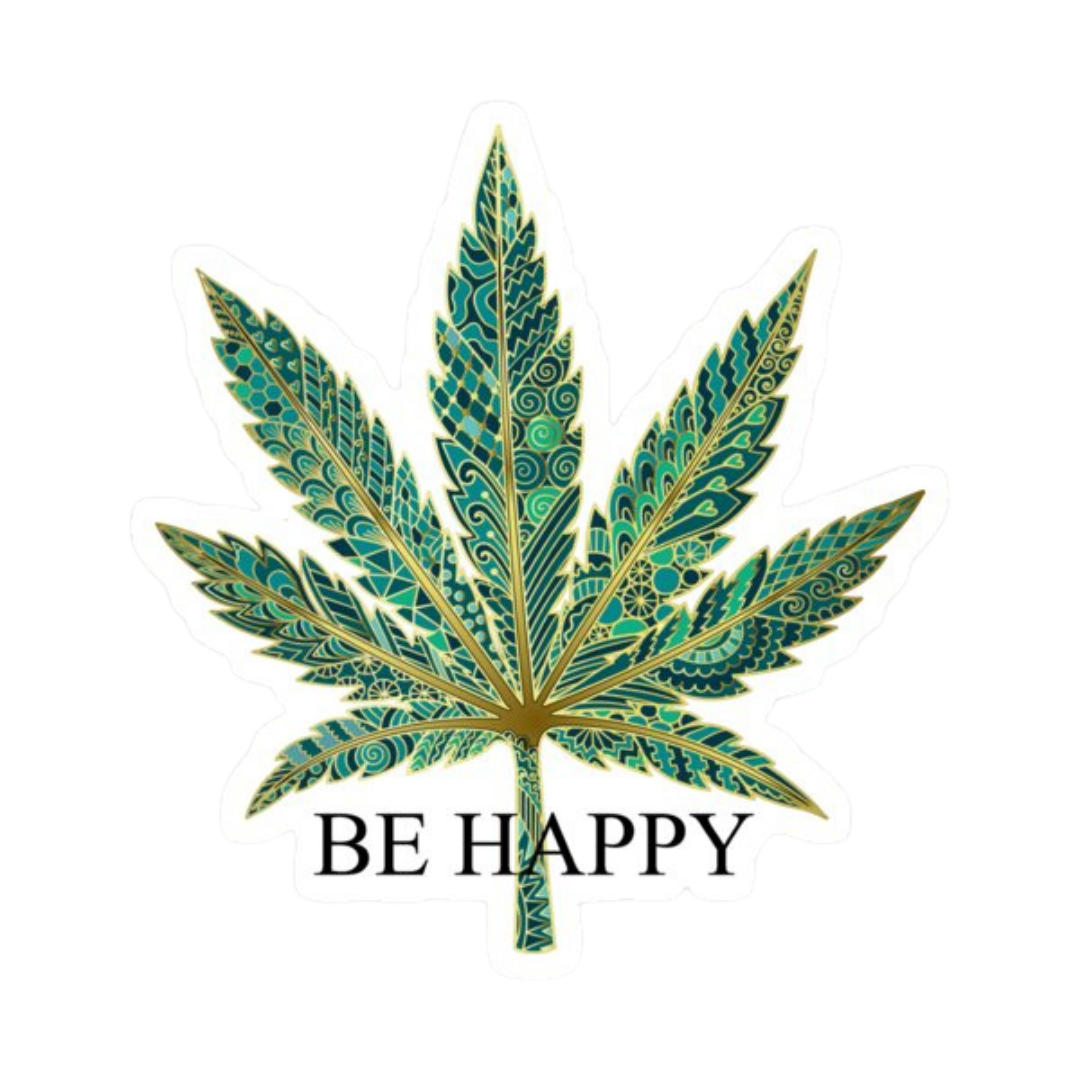 Be happy sticker