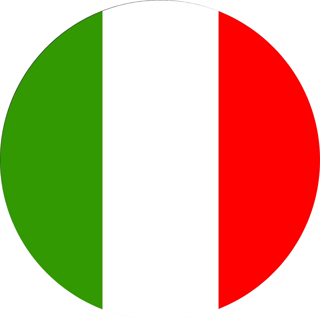 Italy Fan Tinplate Badge