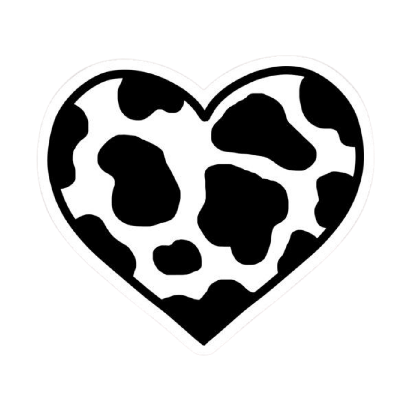 Cow 10 | Cow Premium Sticker | Animal Stickers