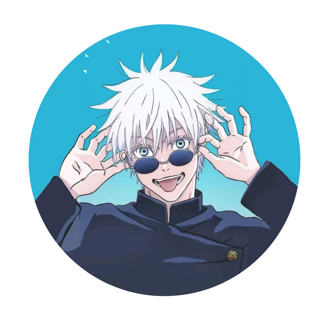 Satoru Gojo Tinplate Badge