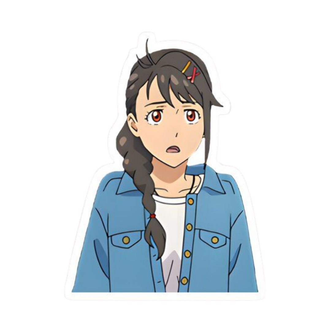 Your Name Anime Sticker 11 | Mitsuha & Taki Premium sticker