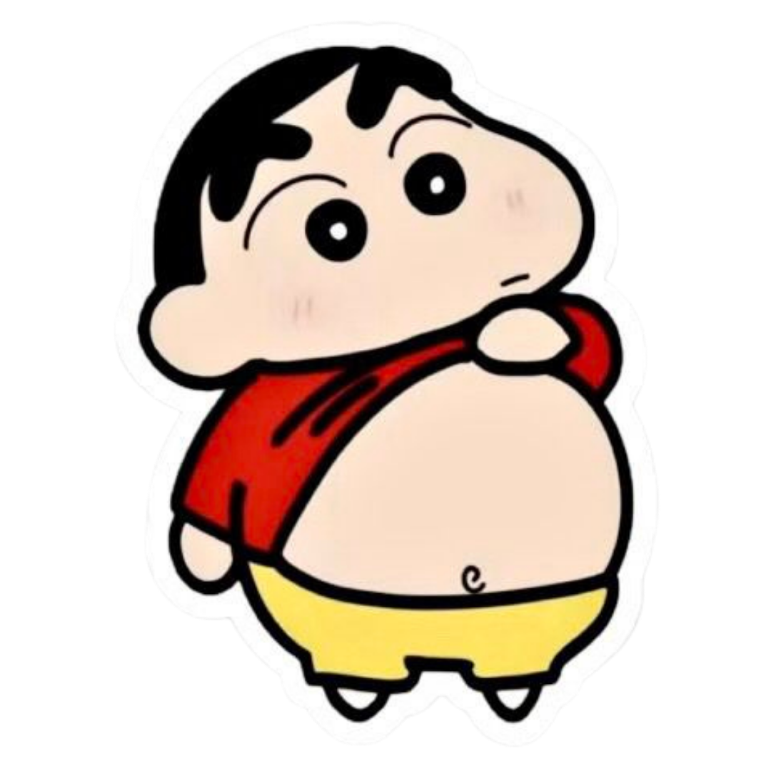 Shinchan Anime Sticker 11 | Shin-chan Funny Sticker