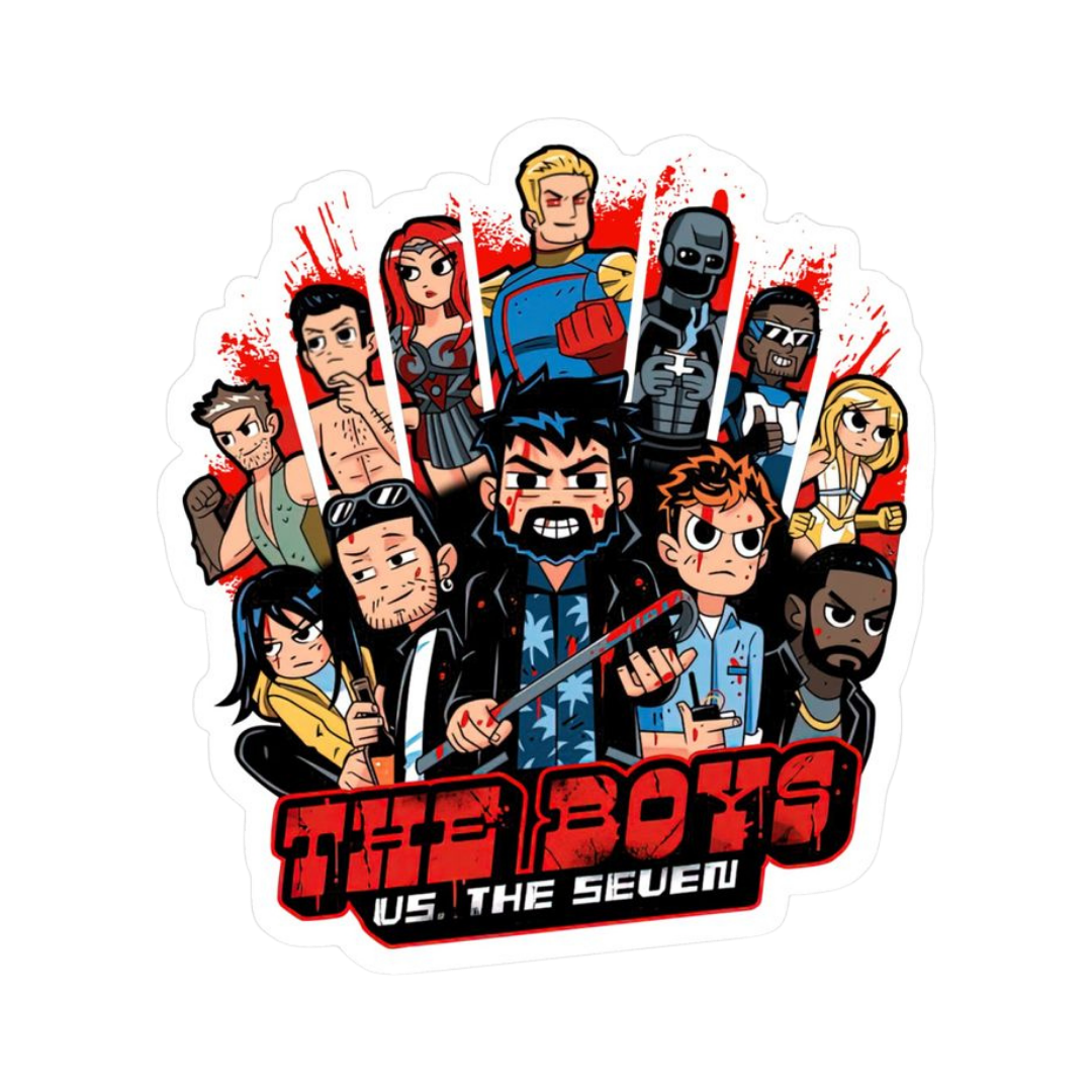 The Boys Comic | The Boys Premium Sticker | TV Series