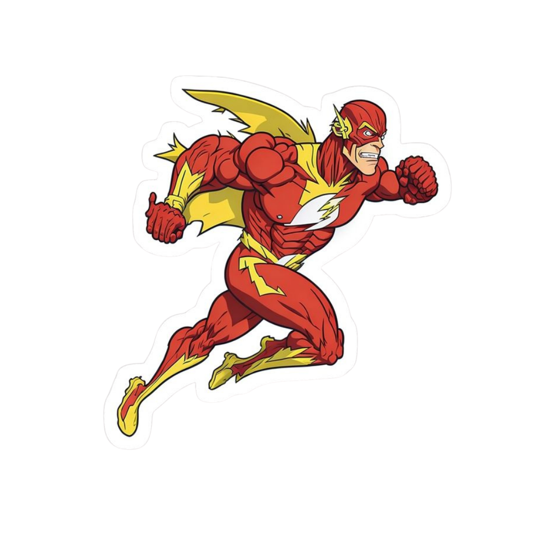 The Flash Running | The Flash Premium Sticker | TV Series
