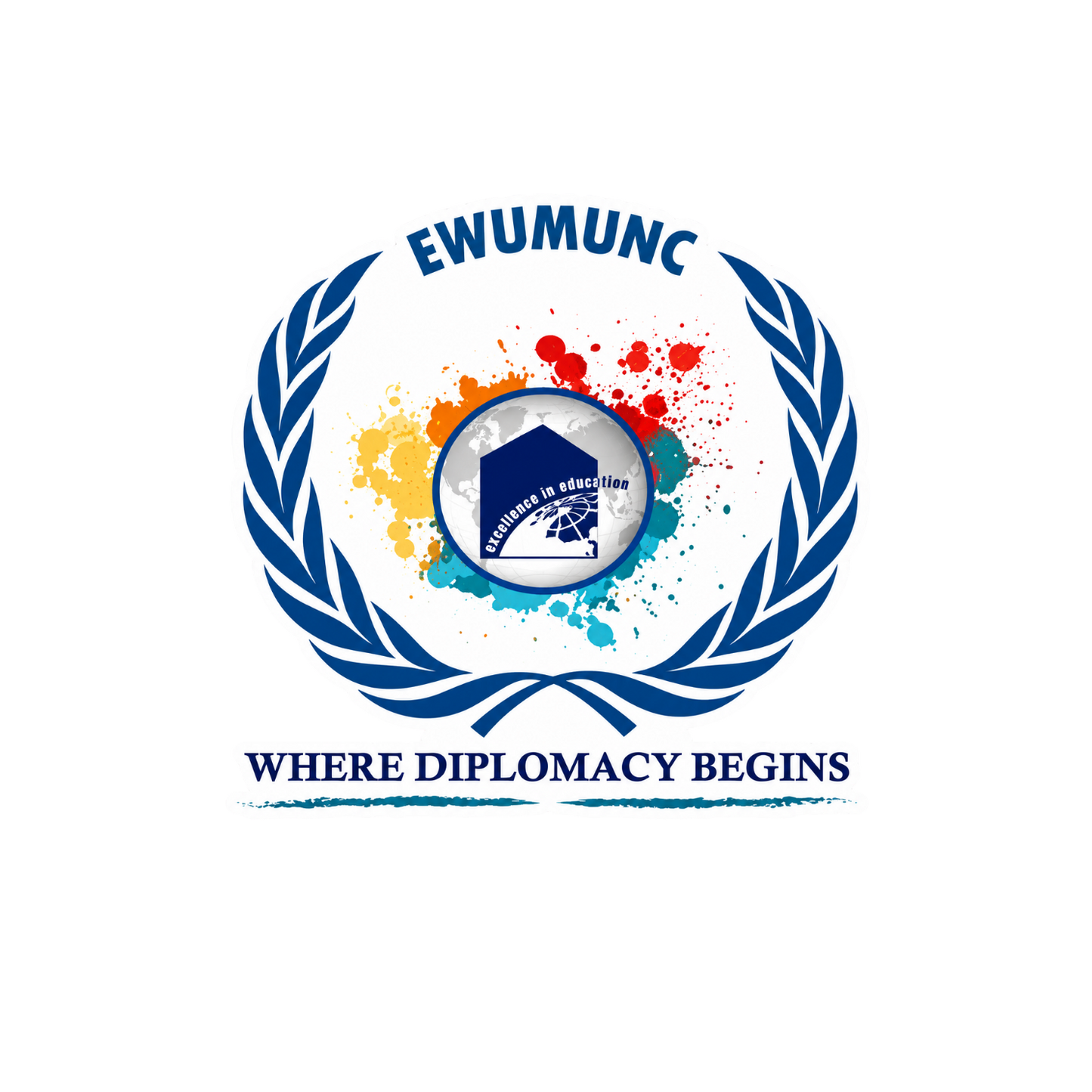EWUMUNC | East West University Club Stickers | Sticker BD