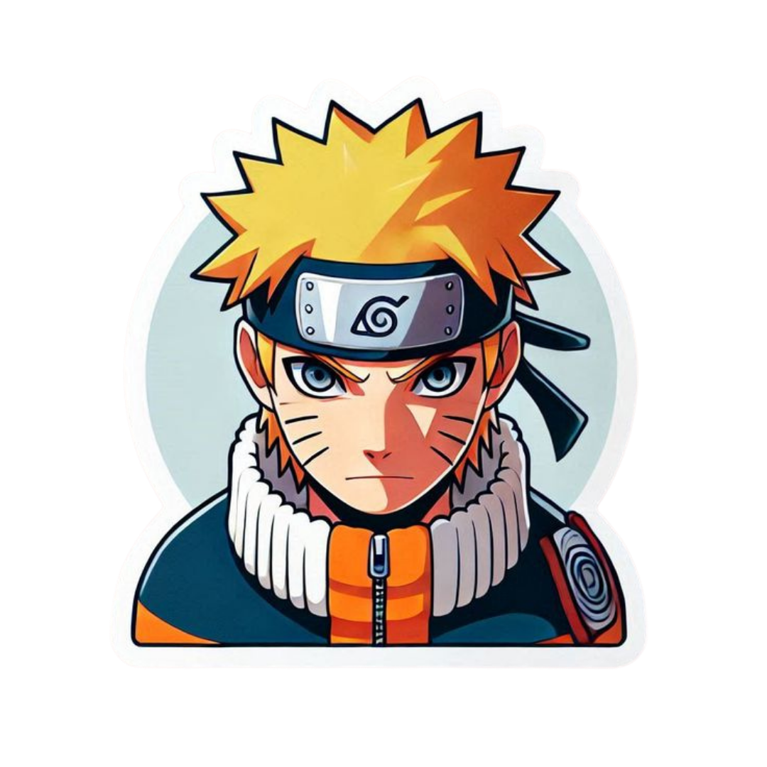 Naruto Uzumaki Anime Sticker 12 | Ninja Premium Sticker