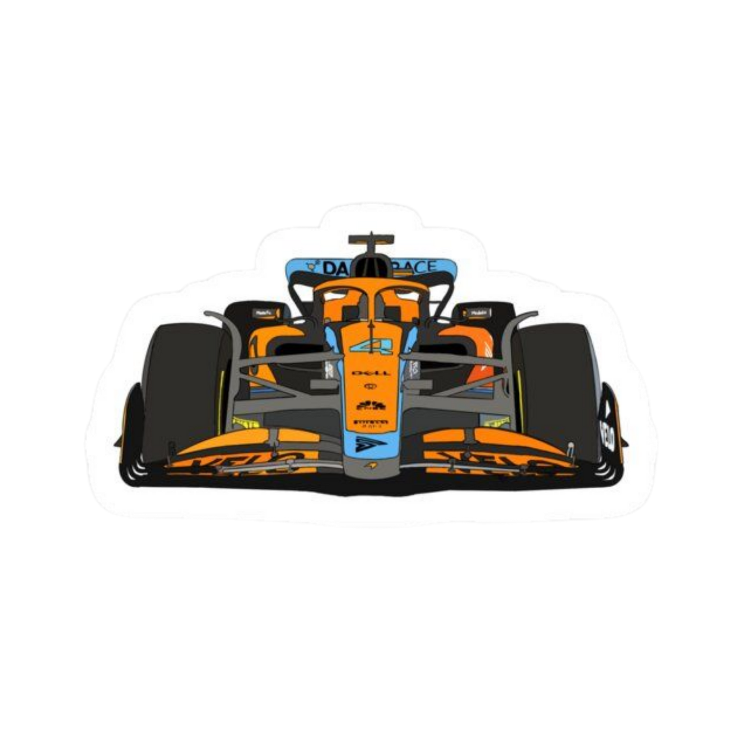 Formula 1 (F1) Stickers 12 | Premium Motorsport Stickers | StickerBD