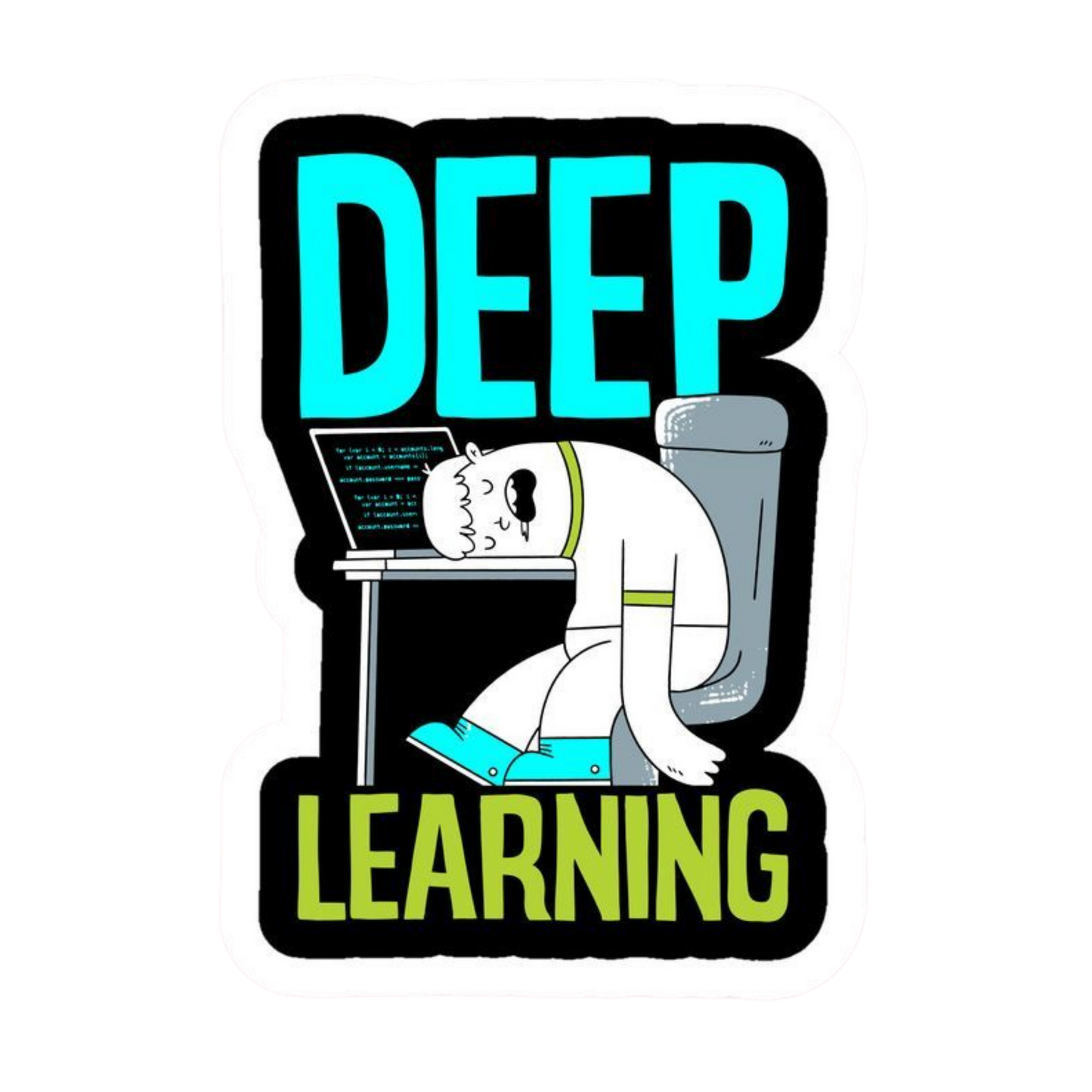 Programmer Sticker #12 | Coding & Developer Laptop Sticker | StickerBD