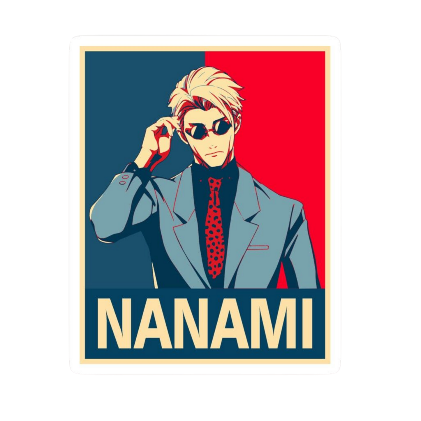 Kento Nanami Jujutsu Kaisen Anime Sticker #4 | StickerBD