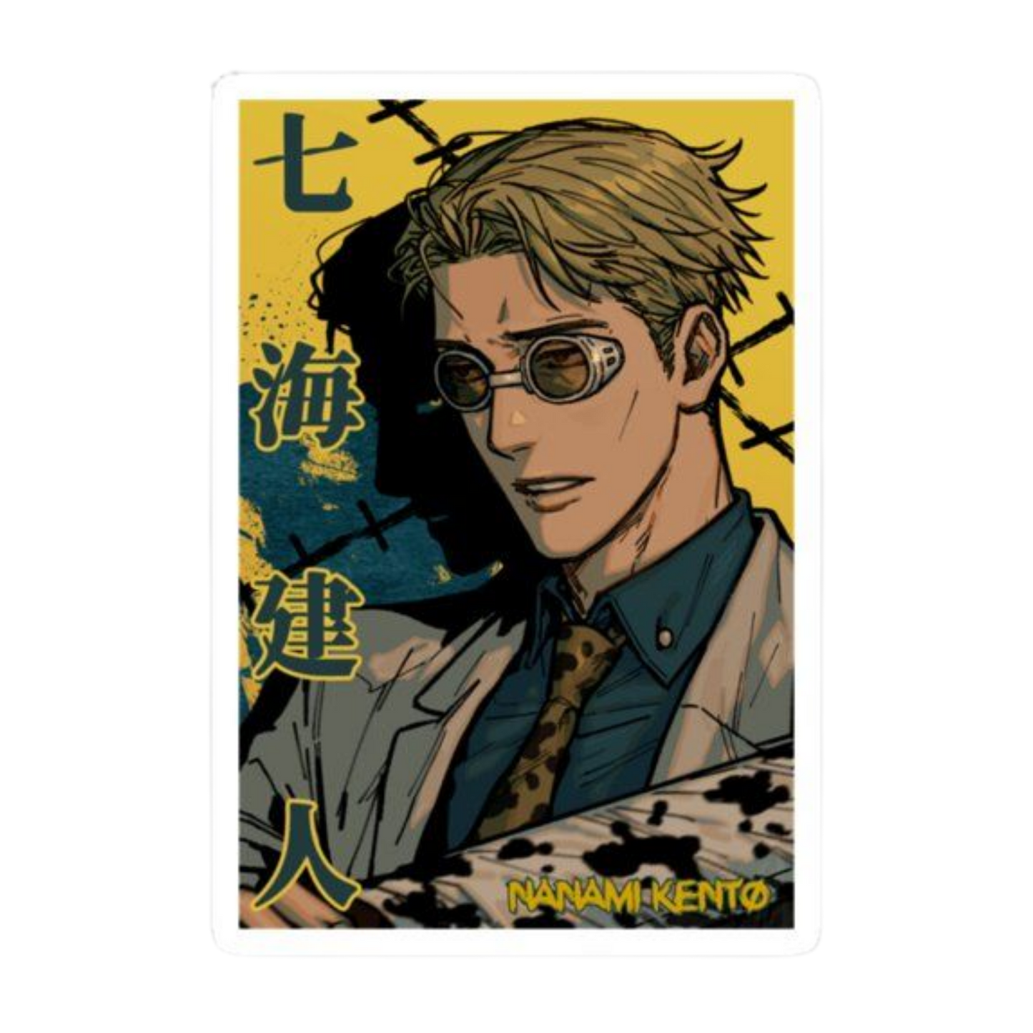 Kento Nanami Jujutsu Kaisen Anime Sticker #8 | StickerBD