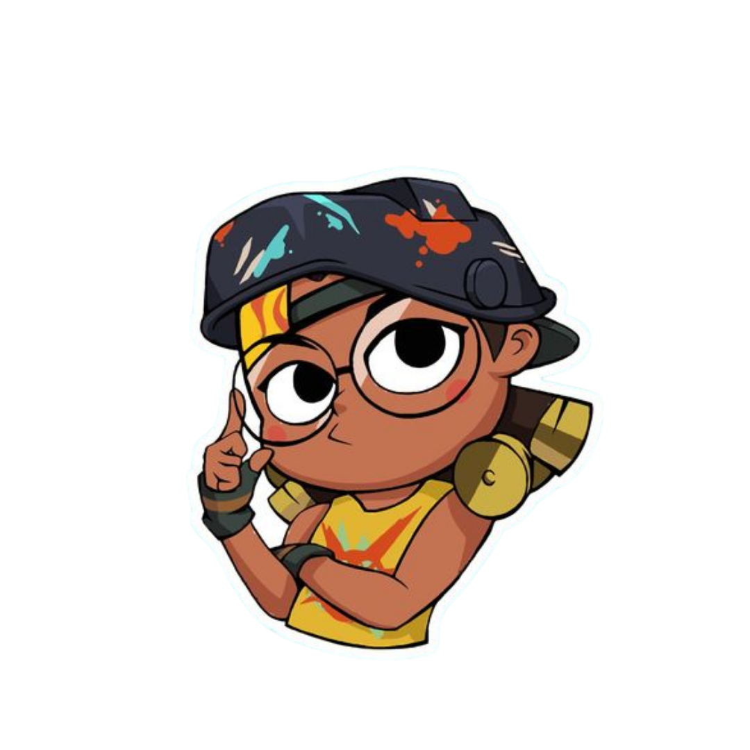 Raze Haze Range 1 Valorant stickers