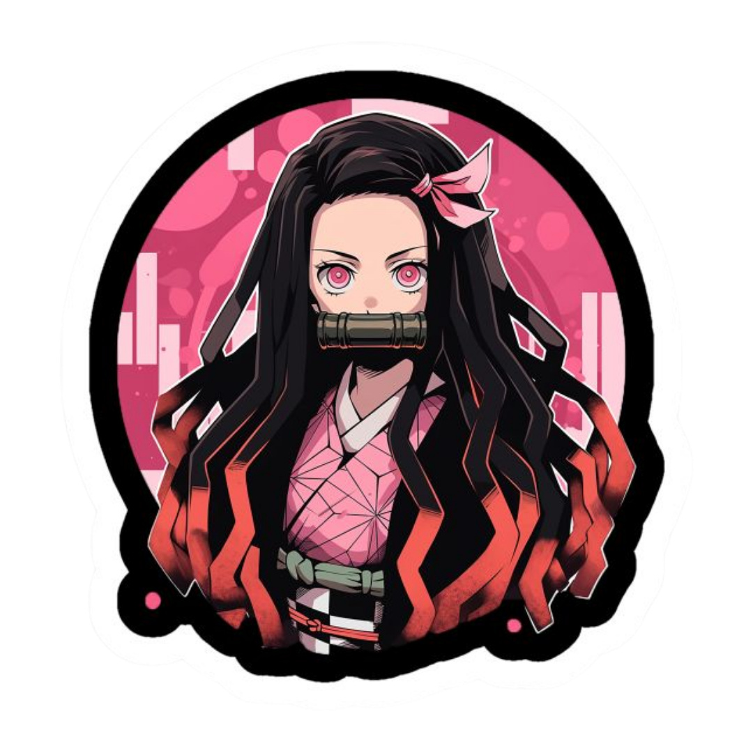 Nezuko Kamado 13 | Demon Slayer Sticker | Anime