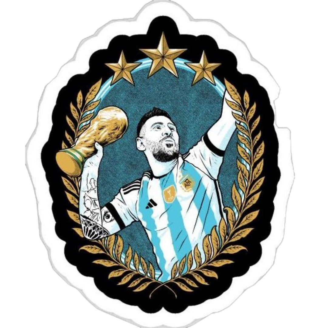 Messi 23 | Leo Messi Premium Football Sticker | Legendary Footballer