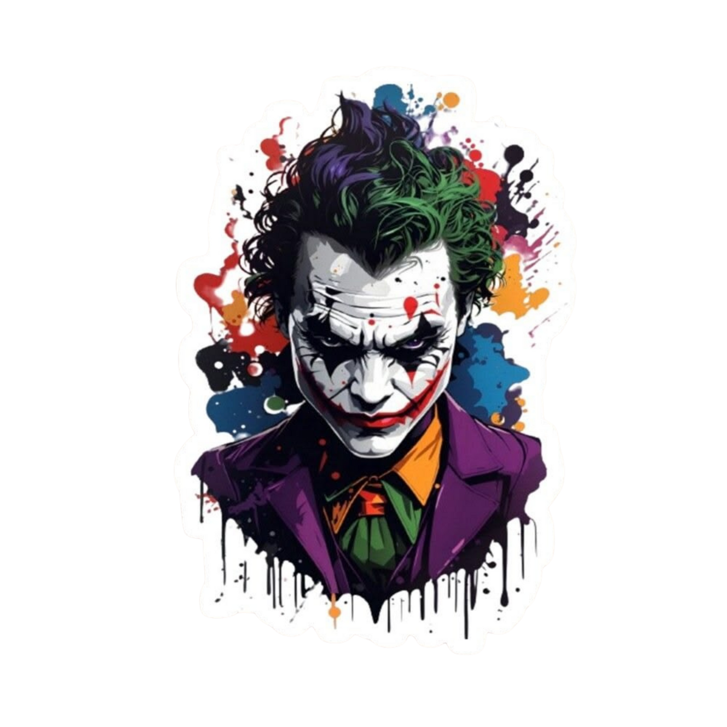 Joker 13 | DC Premium Die-Cut Sticker | StickerBD