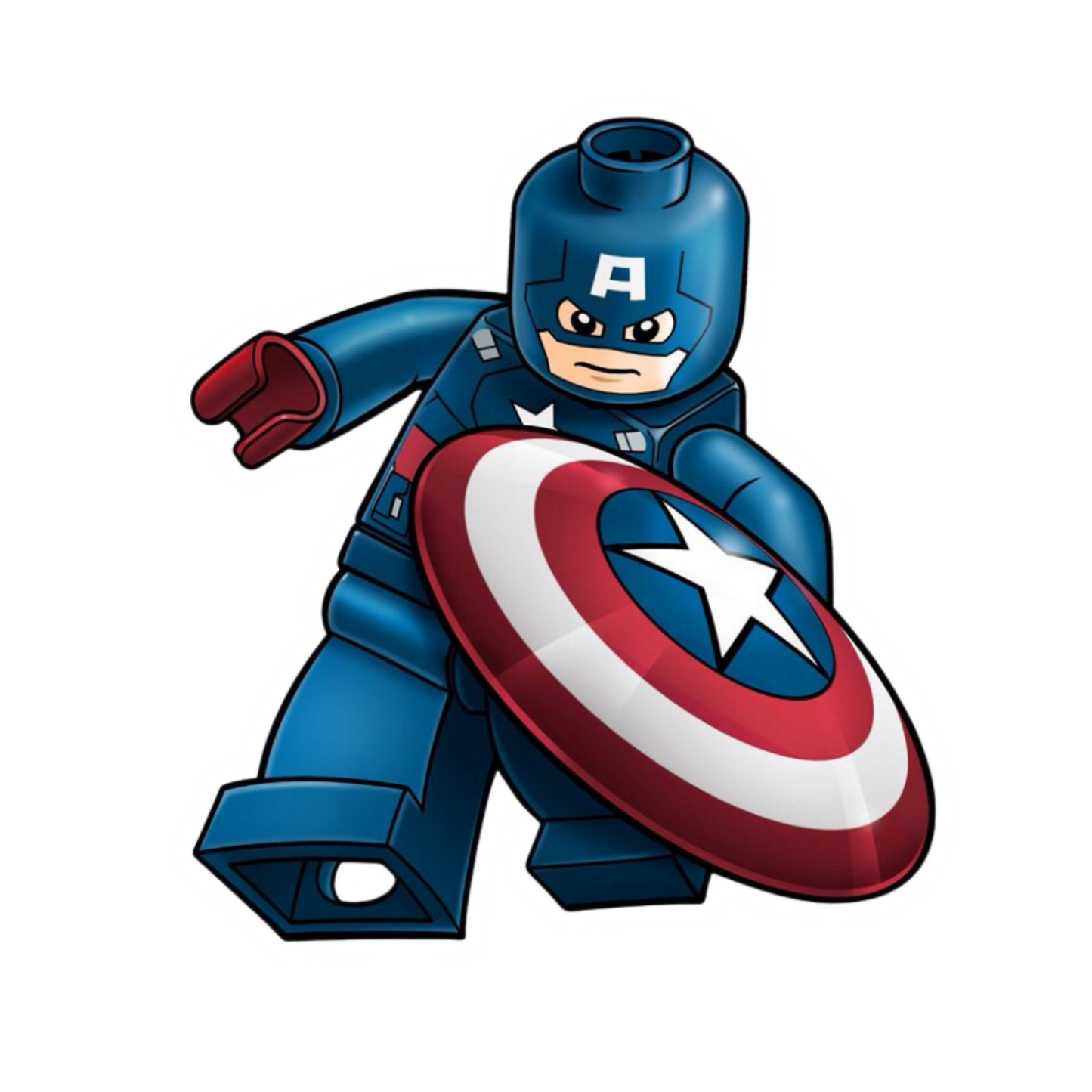 Captain America Premium Sticker 23 | Marvel Movie – StickerBD