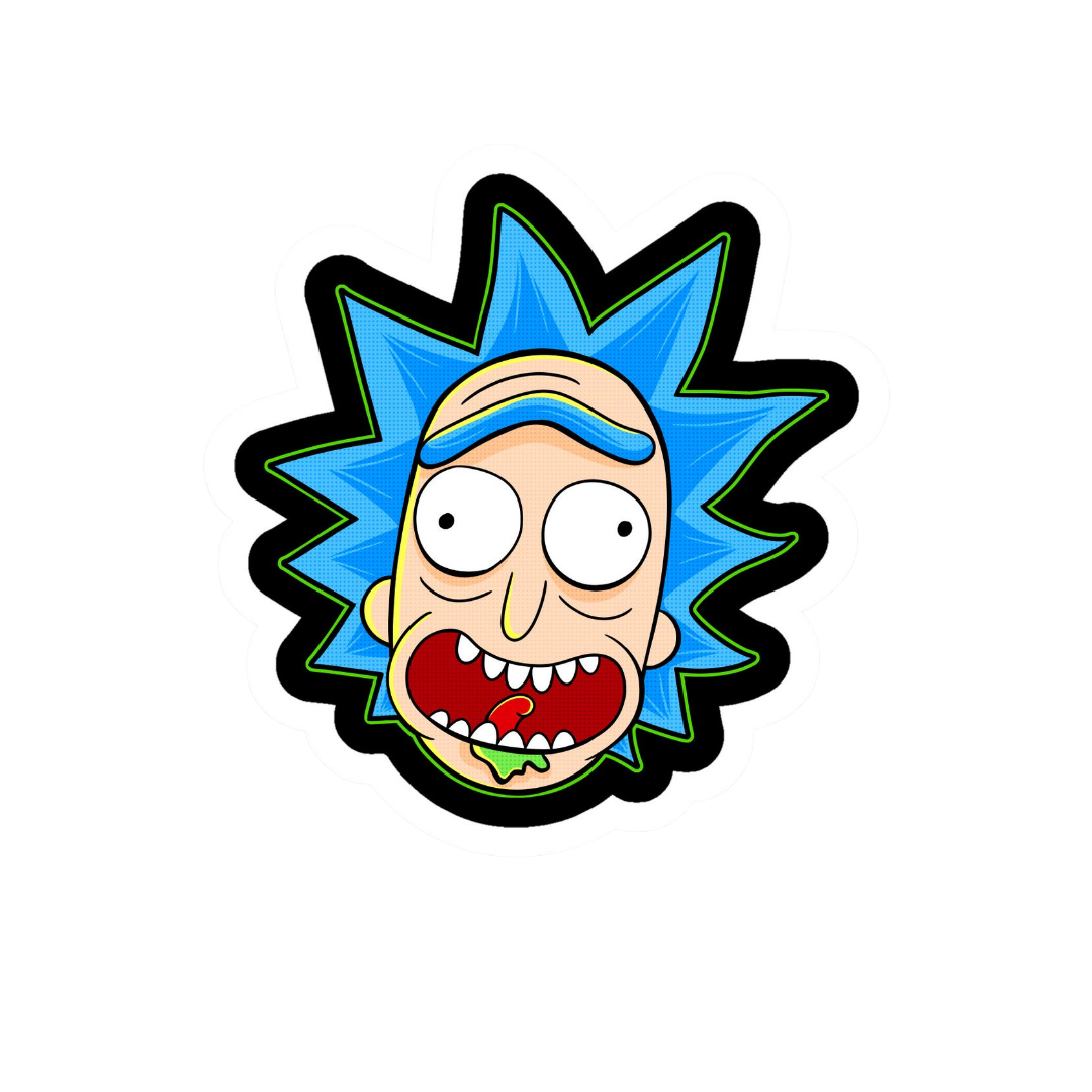 Rick and Morty | Premium Cartoon Sticker