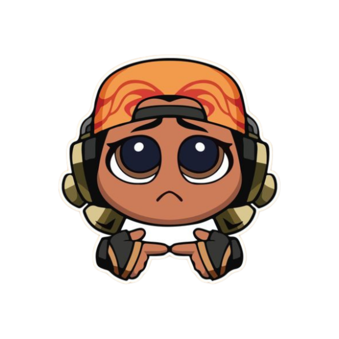 Raze Pretty Please Valorant stickers
