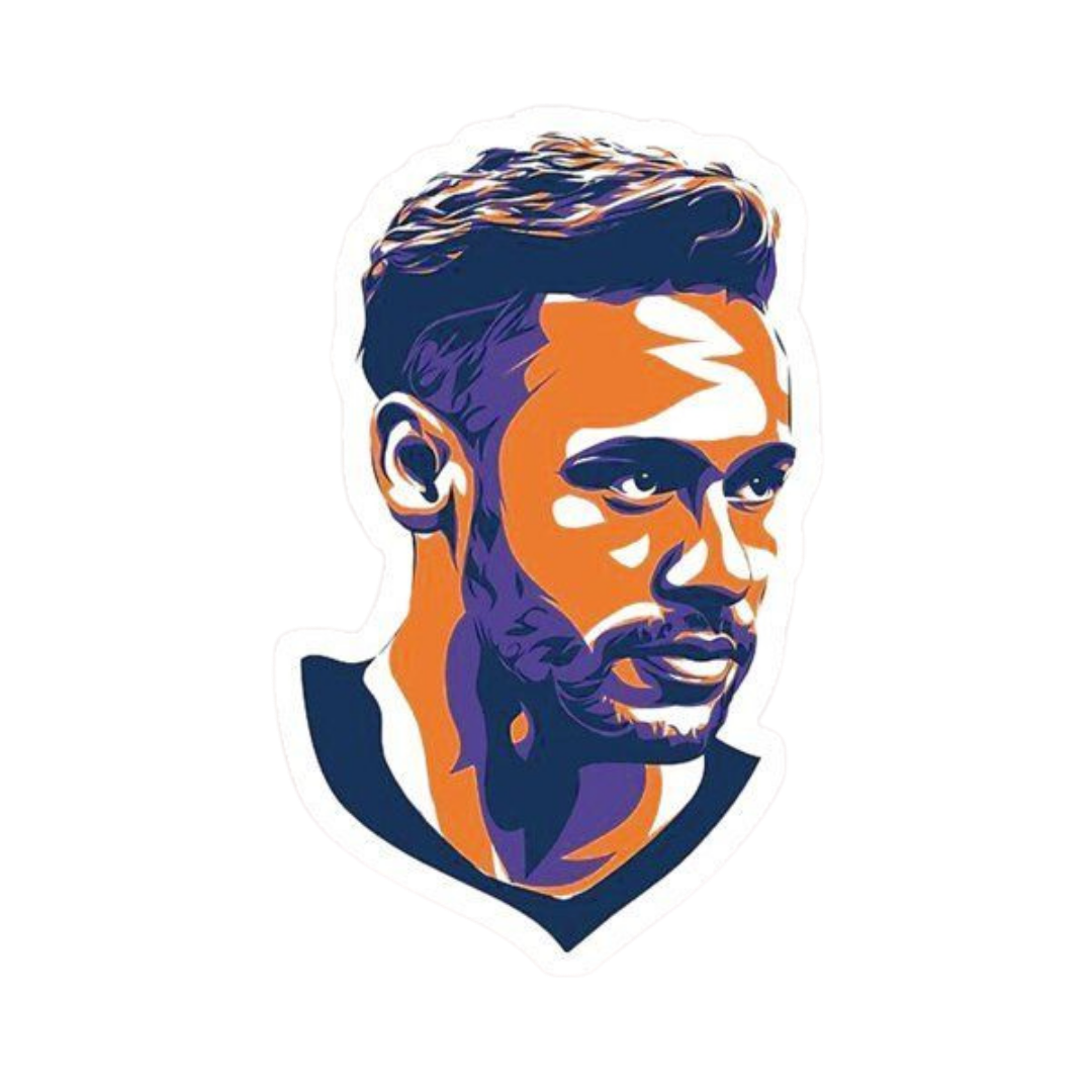 Neymar Jr 14 | Football Player Premium Sticker