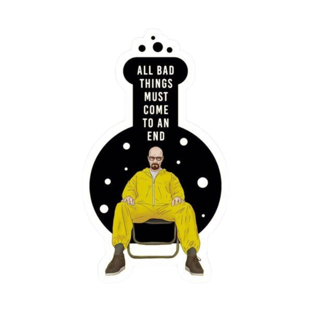 Walter White 3 Heisenberg Sticker