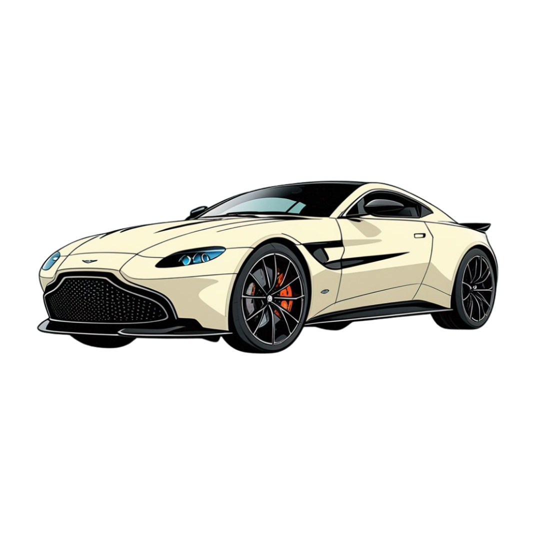 Aston Martin 14 | Premium Car Design Collection | StickerBD