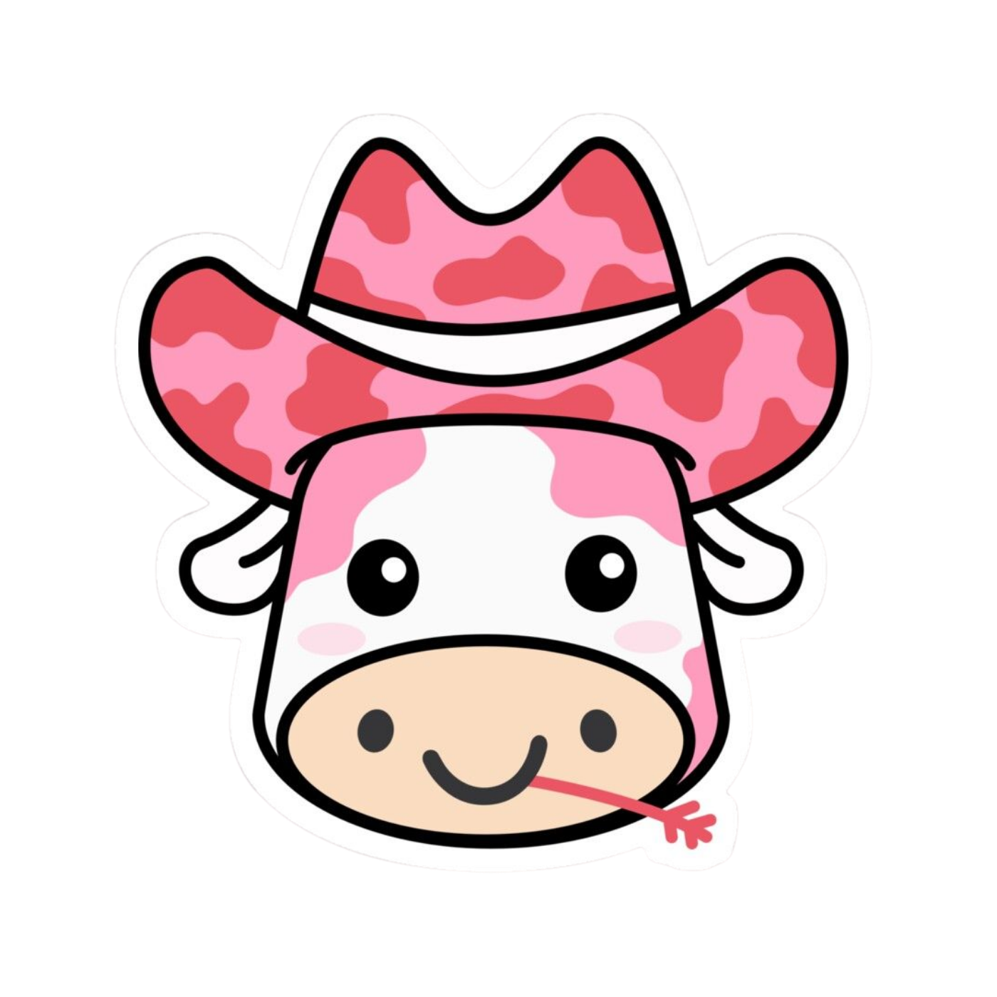 Cow 14 | Cow Premium Sticker | Animal Stickers
