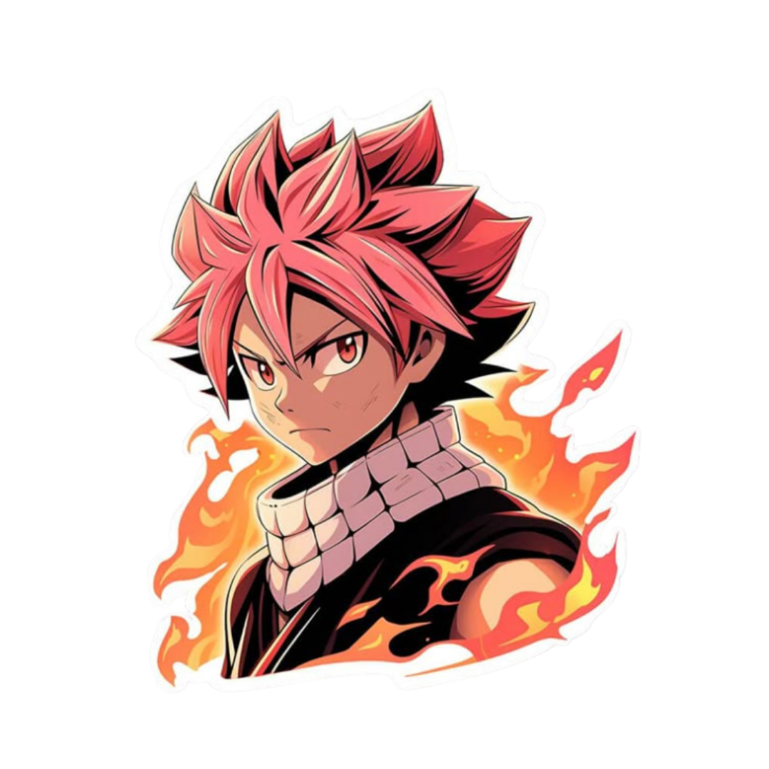 Natsu Dragneel Fairy Tail Sticker 4 | Fire Dragon Slayer