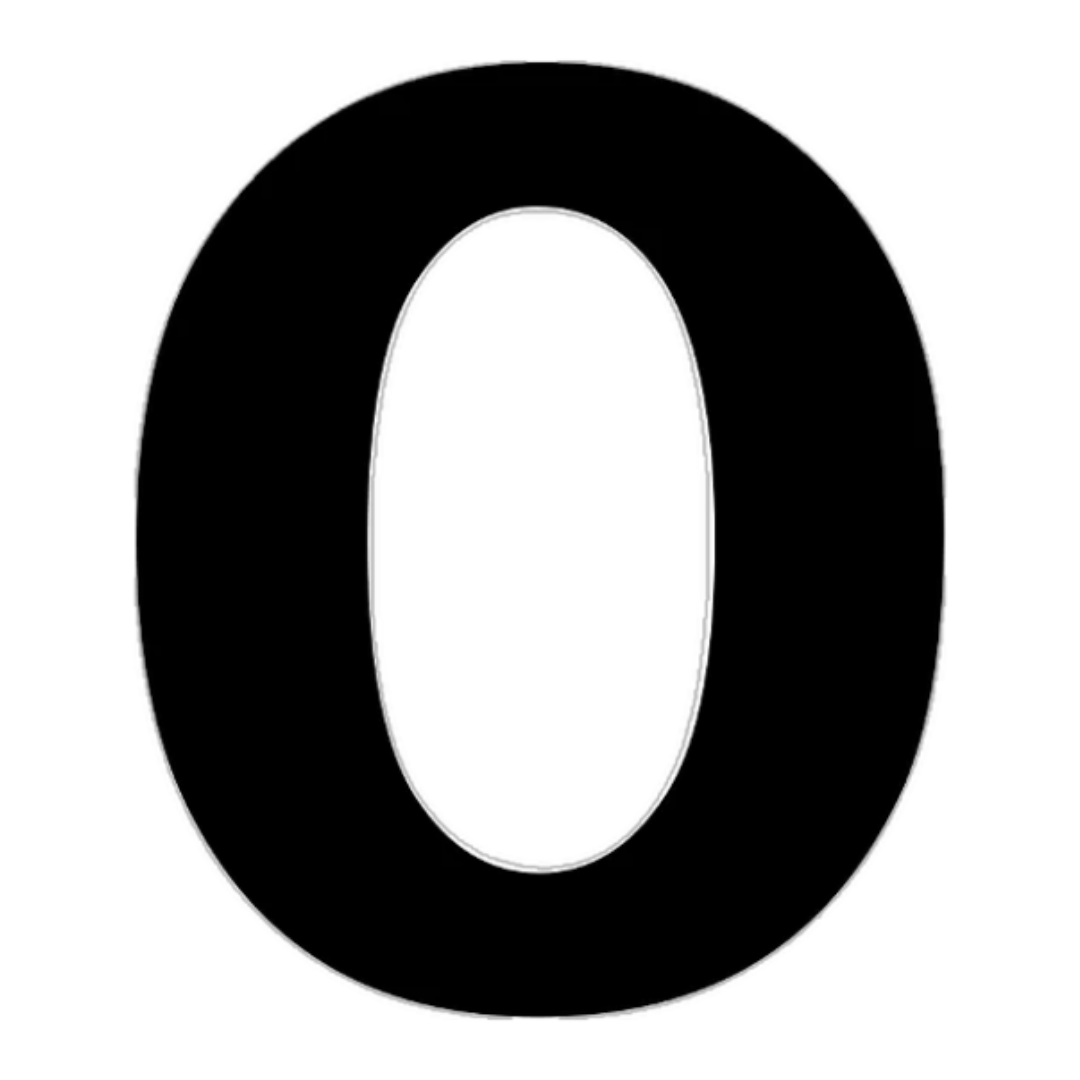Letter O English Alphabet Sticker | Educational A-Z Sticker | StickerBD
