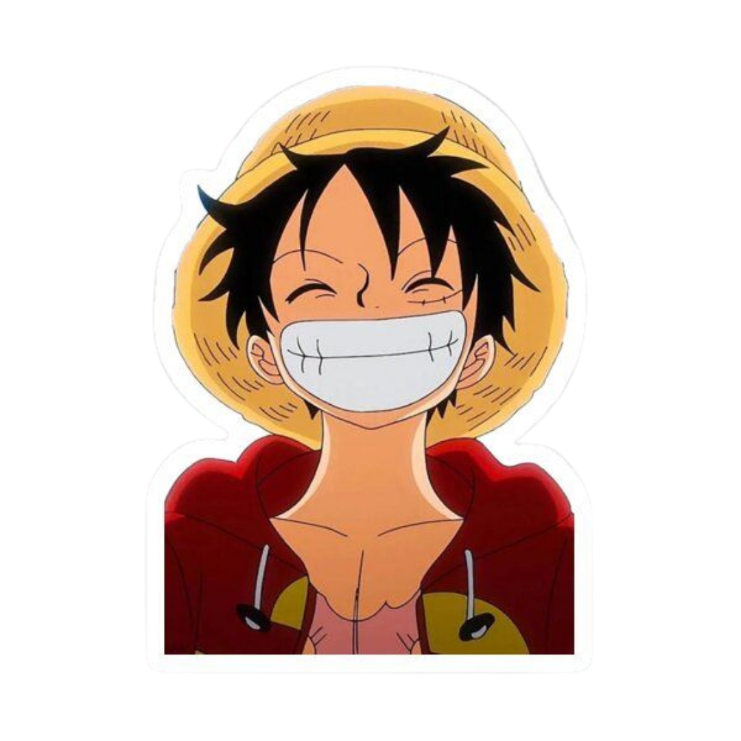 Monkey D Luffy One Piece Sticker 13 | Straw Hat Pirate Premium Sticker