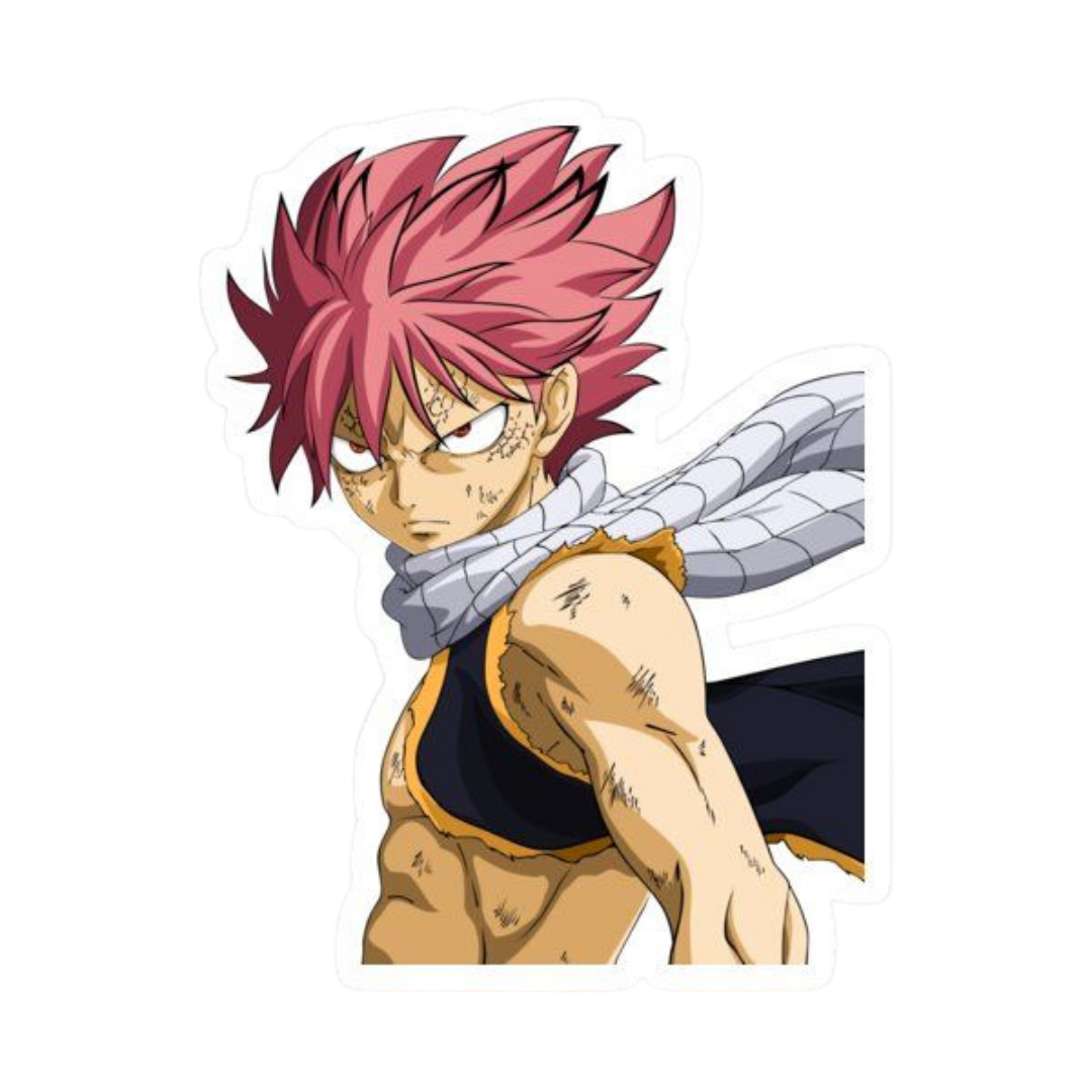 Natsu Dragneel Fairy Tail Sticker 5 | Fire Dragon Slayer