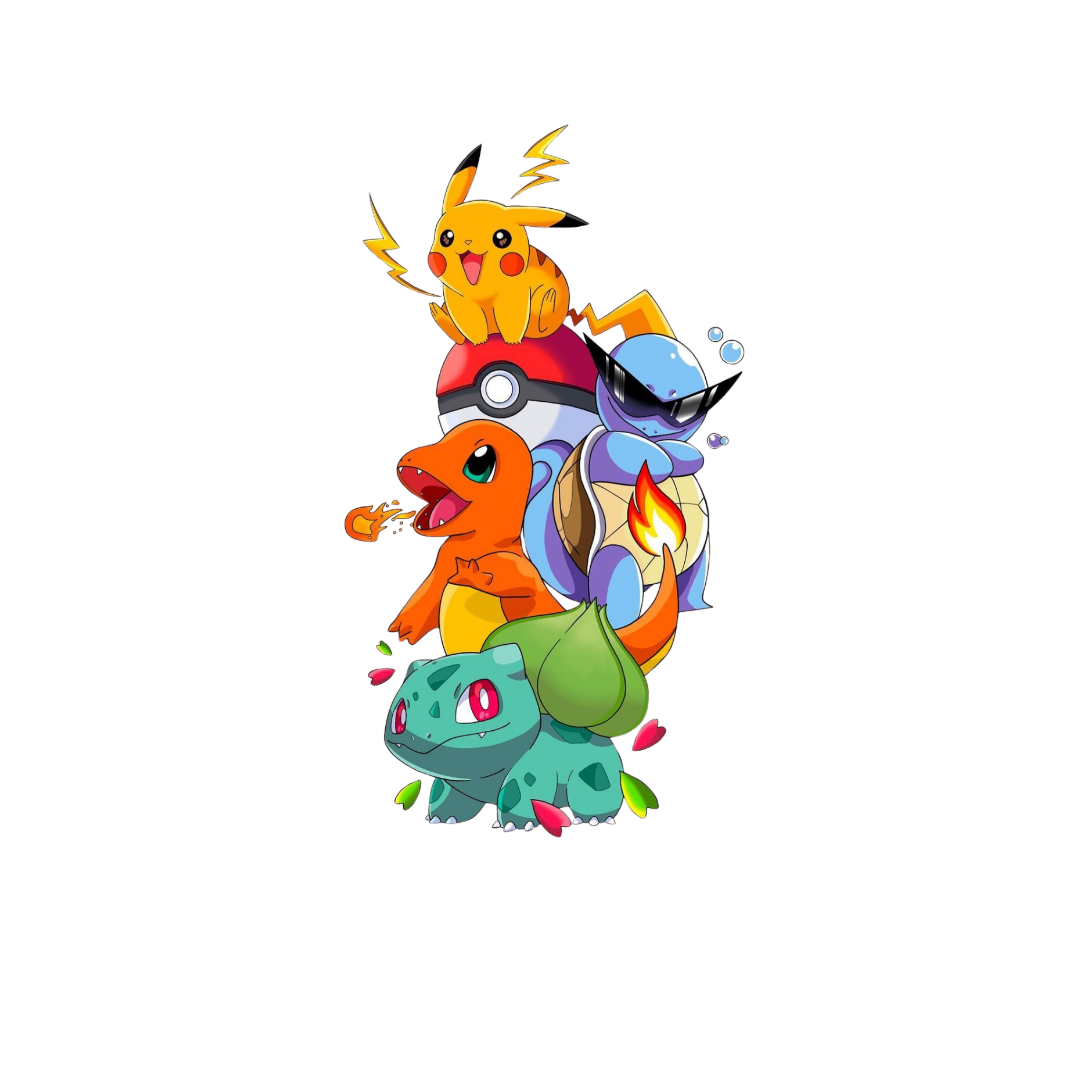 Pokémon 4 | Premium Cartoon Sticker