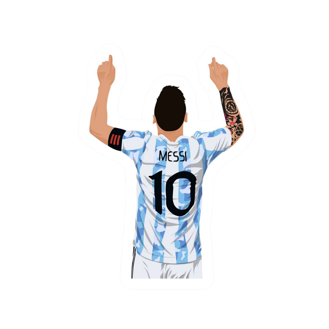 Messi 3 | Leo Messi Premium Football Sticker | Legendary Footballer