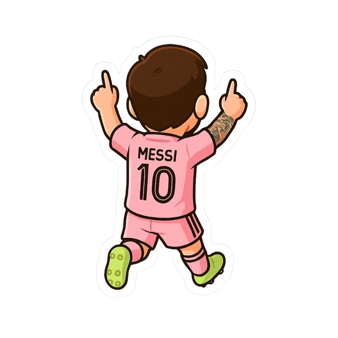 Messi 6 | Leo Messi Premium Football Sticker | Legendary Footballer