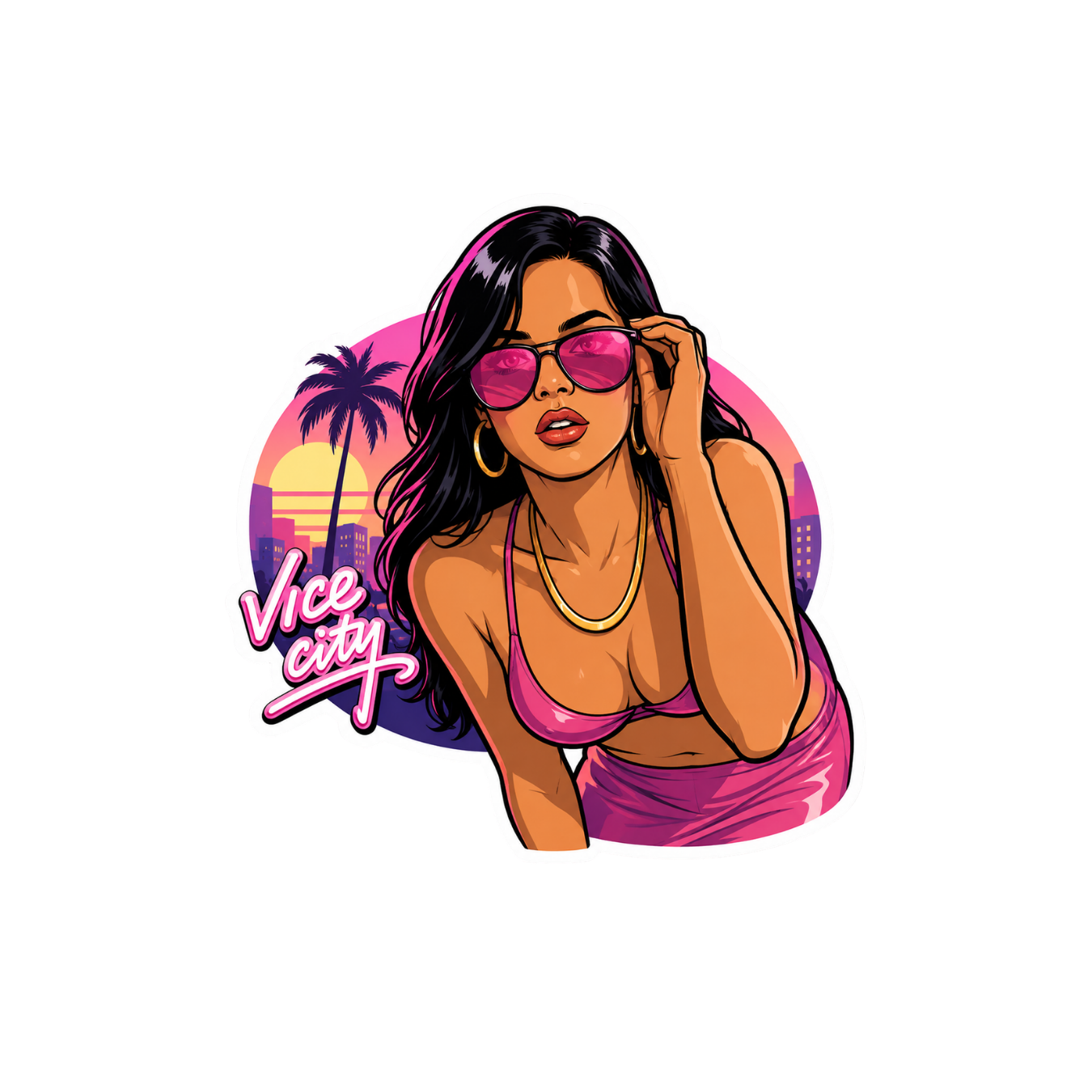 Vice City Sticker 27