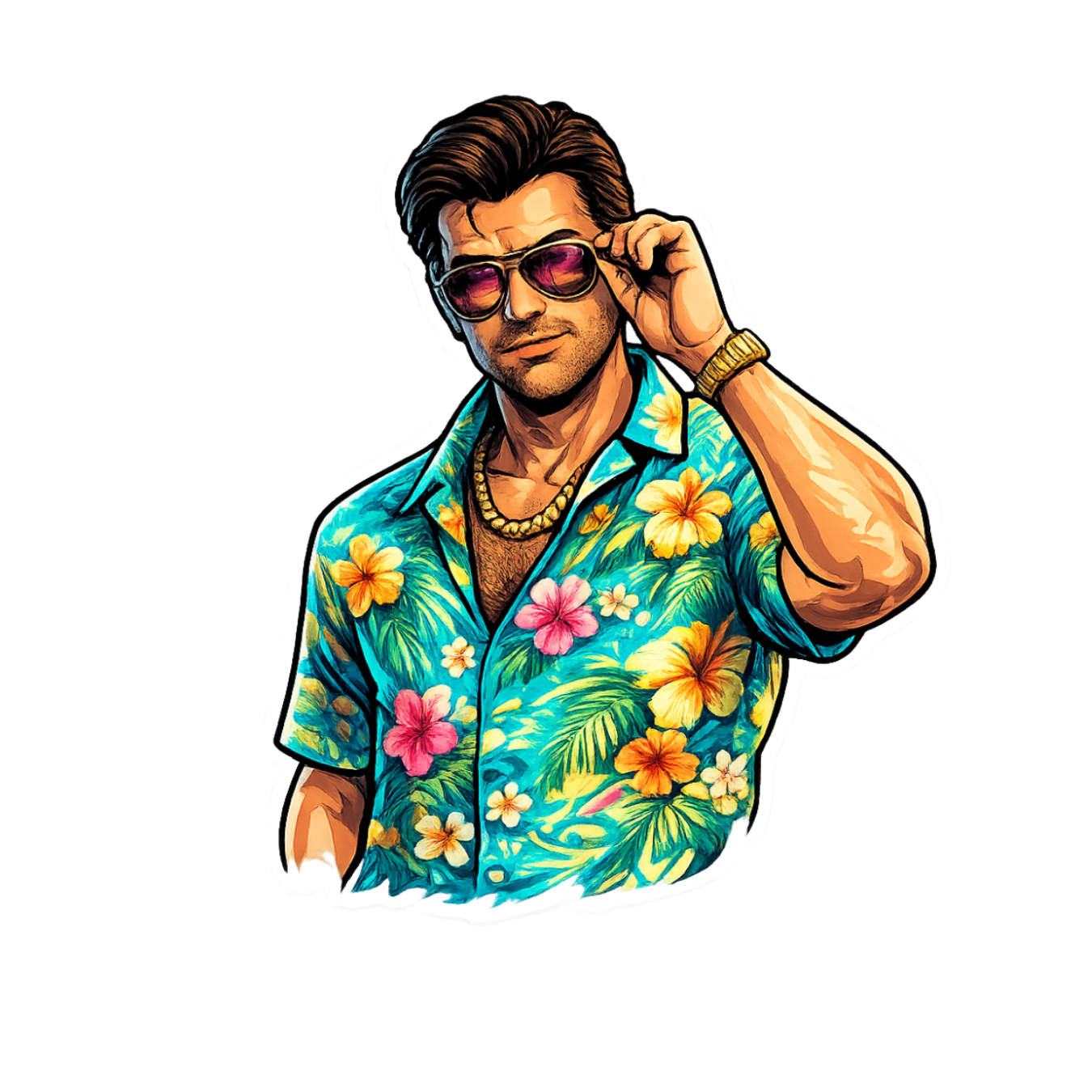 Vice City Sticker 28