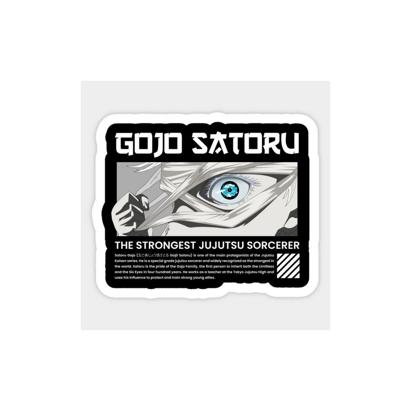 Satoru Gojo Jujutsu Kaisen Anime Sticker #9 | StickerBD