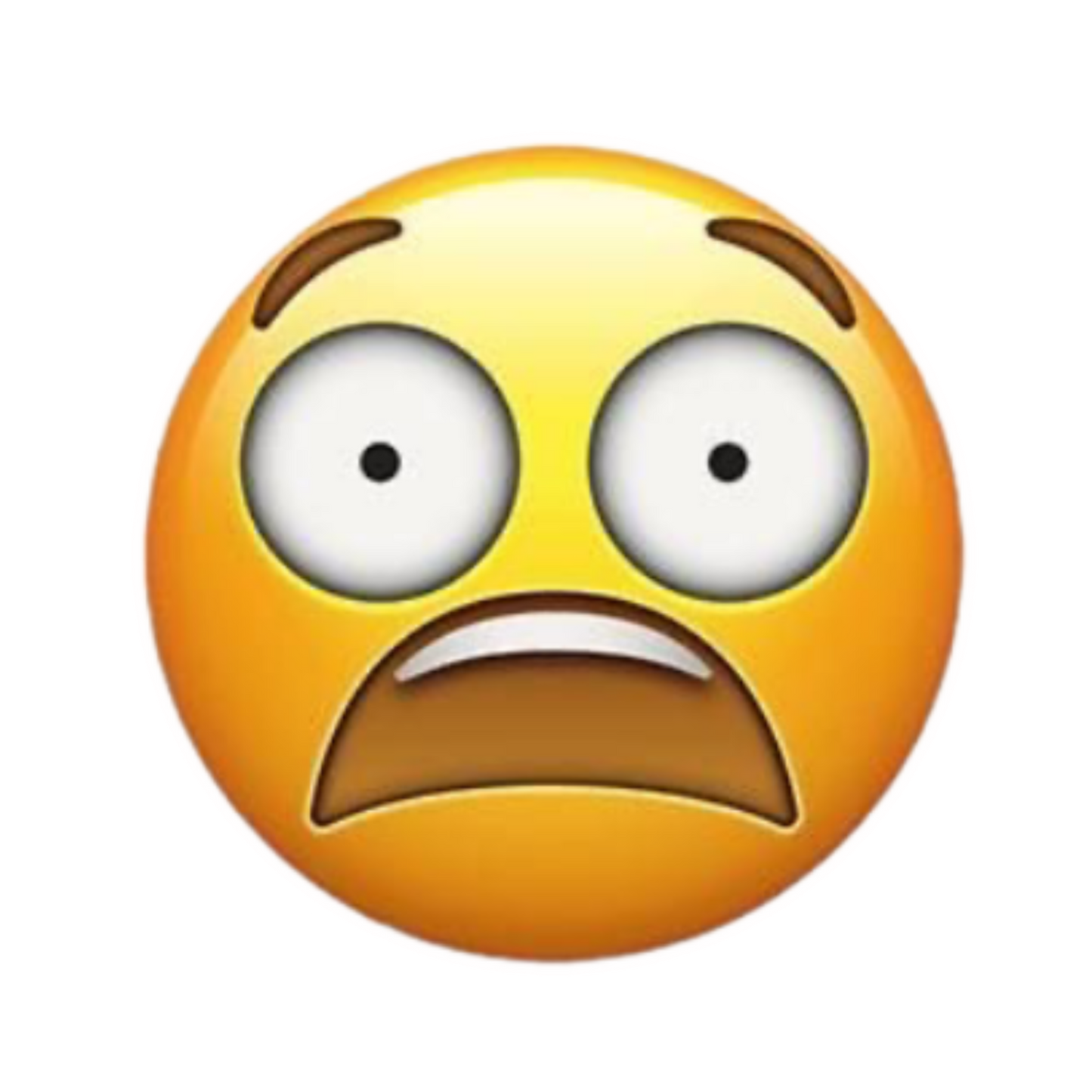 Curious Emoji 19 | Cute Funny Smiley Die-Cut Sticker | StickerBD