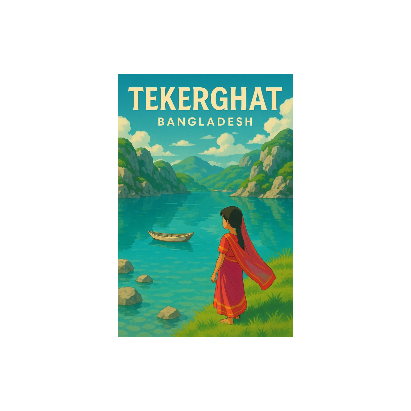 Tekerghat | Bangladesh Stickers Collection | StickerBD