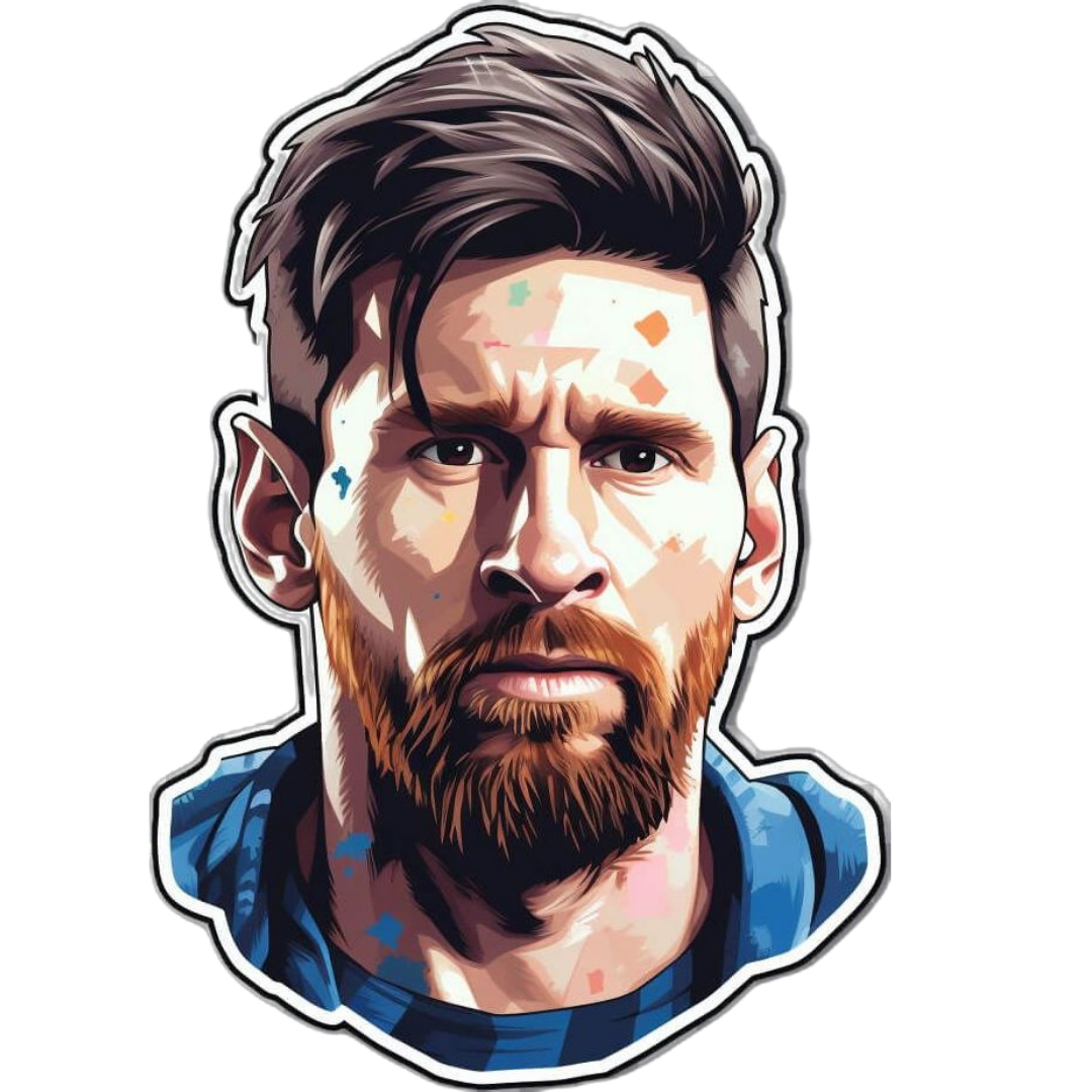 Messi 29 | Leo Messi Premium Football Sticker | Legendary Footballer