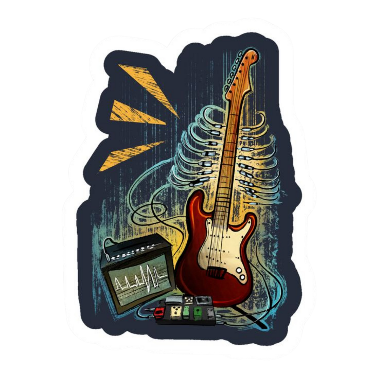 Music 19 | Music Lover Premium Sticker | Music World