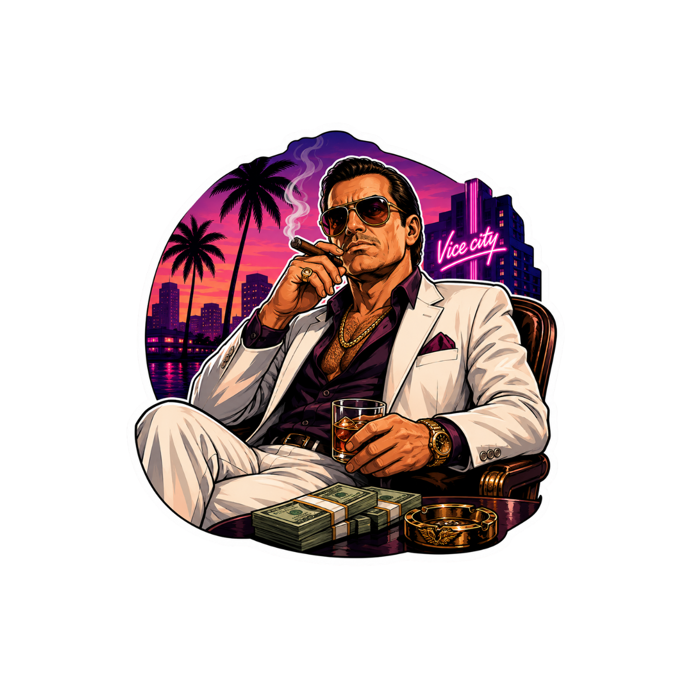 Vice City Sticker 30