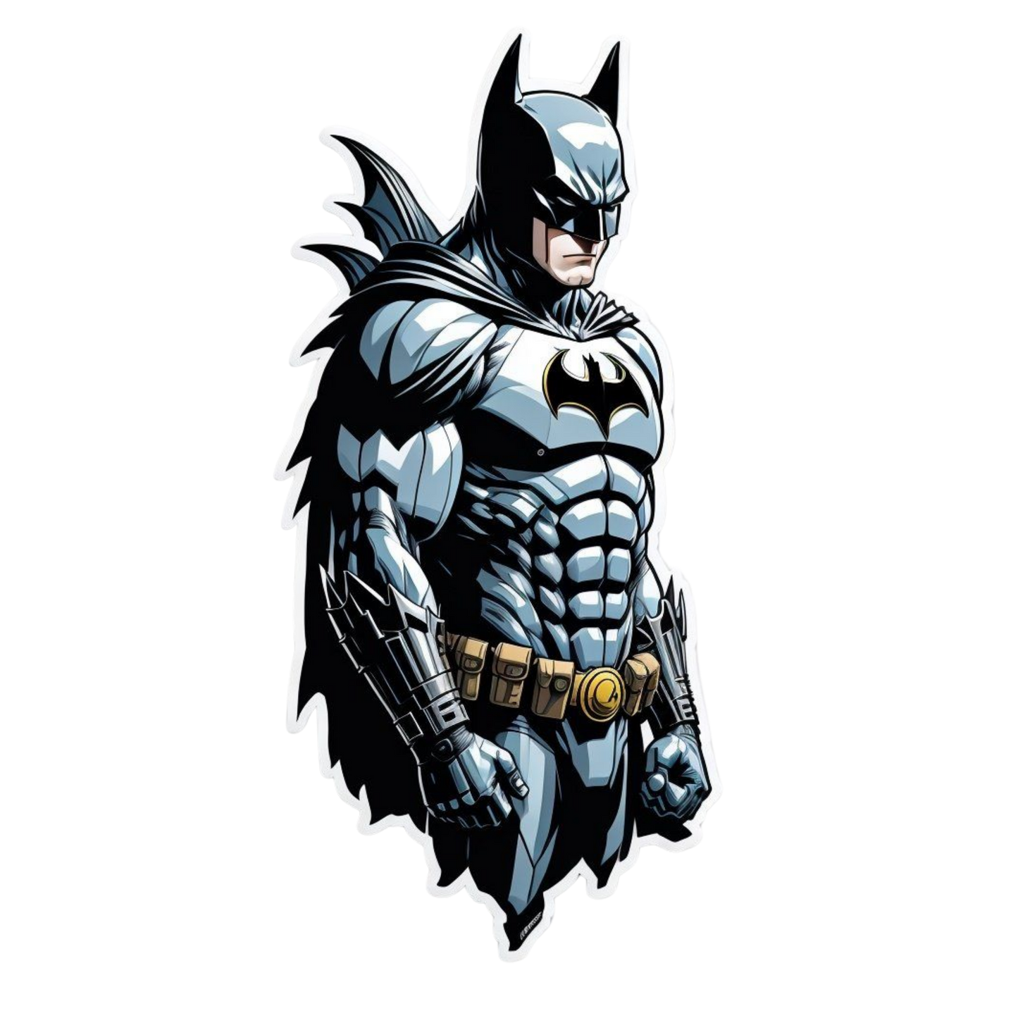 Batman Sticker 30 | Premium DC Superhero Sticker | StickerBD