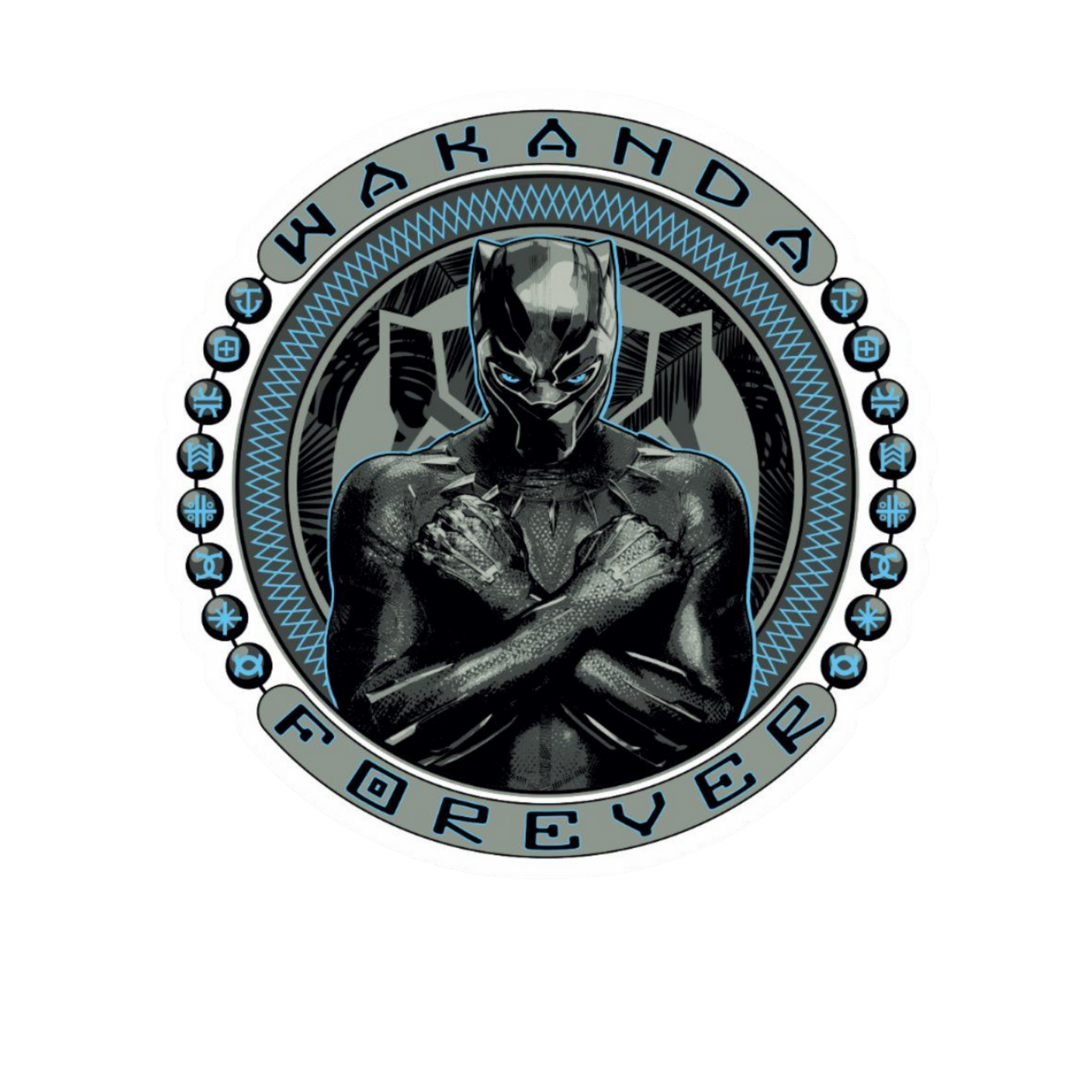 Black Panther 19 | Black Panther Premium Sticker | StickerBD