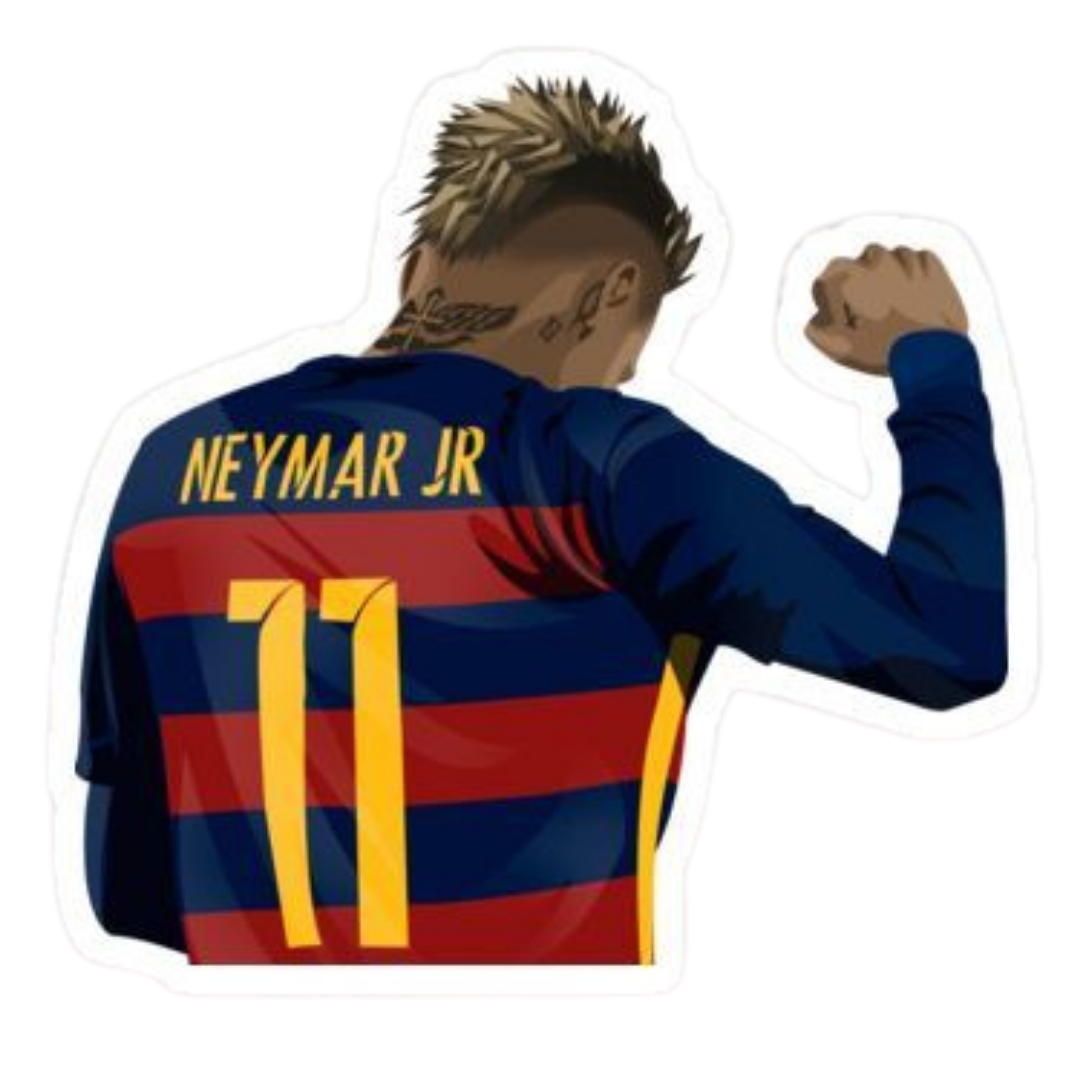 Neymar | Football Player Premium Sticker