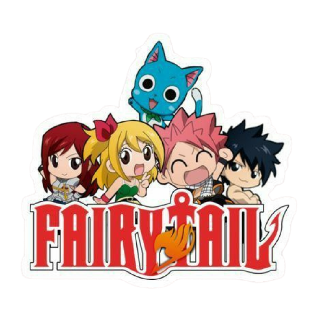 Fairy Tail Anime Sticker | Anime Die Cut Premium Sticker