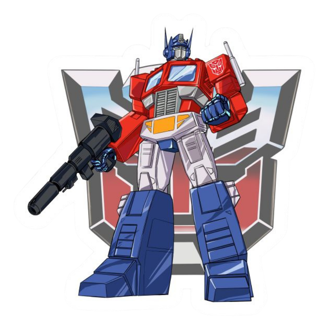 Transformers Sticker | Cartoon Network Premium Sticker