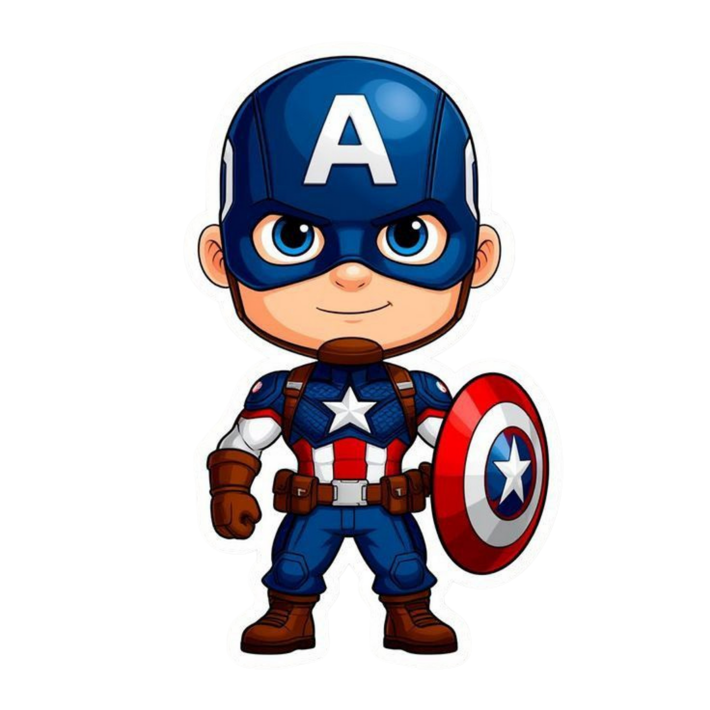 Captain America Premium Sticker 11 | Marvel Movie – StickerBD