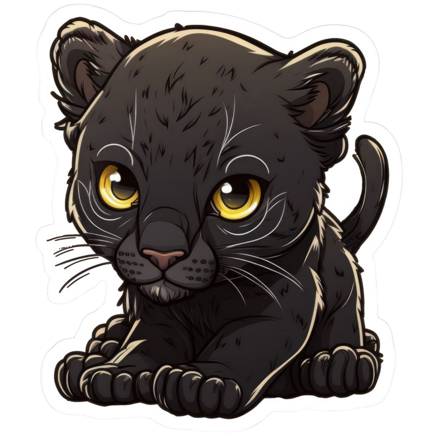 Black Panther 20 | Black Panther Premium Sticker | StickerBD